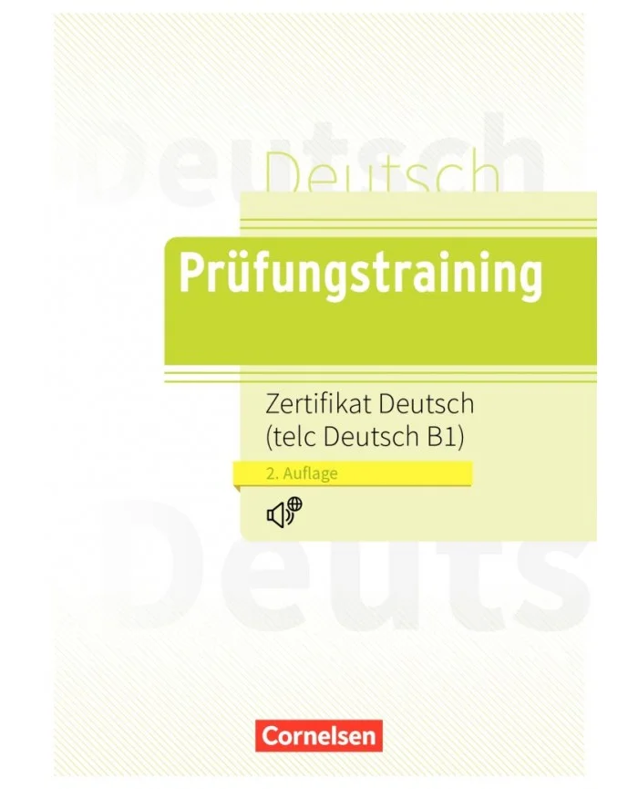 کتاب آلمانی Prufungstraining Zertifikat Deutsch (telc Deutsch B1)
