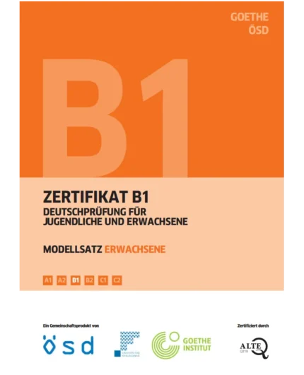 Zertifikat B1- Modellsatz Erwachsene