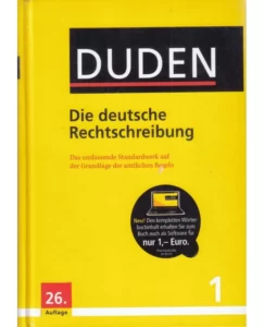 Duden die deutsche rechtschreibung
