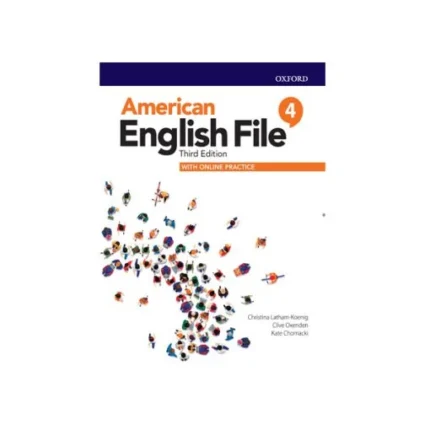 امریکن انگلیش فایل 4 | خرید کتاب انگلیسی American English File 4 - 3nd با تخفیف ویژه