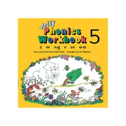 Jolly Phonics workbook 5 جولی فونیکس ورک بوک
