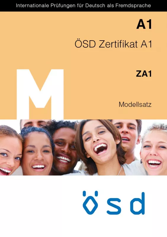 ام او اس دی A1 | خرید کتاب آزمون آلمانی M OSD Zertifikat A1-Modellsatz ZA1 با تخفیف ویژه