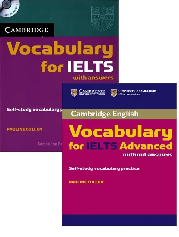 مجموعه دو جلدی کمبریج وکبری فور آیلتس | خرید کتاب زبان انگلیسی Cambridge Vocabulary for Ielts