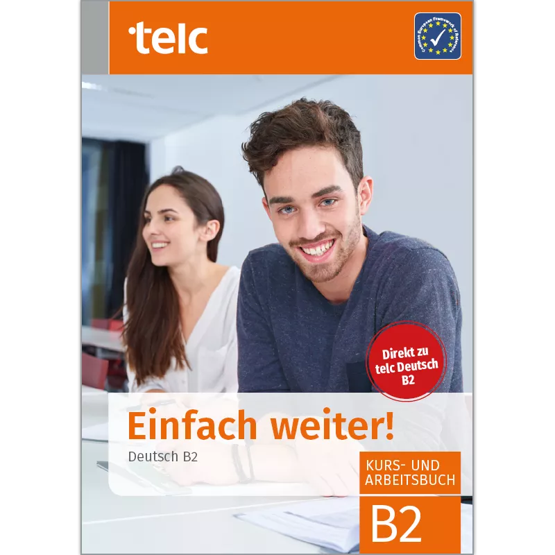 خرید کتاب زبان آلمانی !telc b2 einfach weiter
