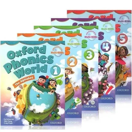 پکیج 5 جلدی آکسفورد فونیکس ورد خرید کتاب زبان انگلیسی Oxford Phonics World