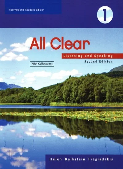 آل کلیر 1 لیسنینگ اند اسپیکینگ کتاب انگلیسی All Clear 1 Listening and Speaking 2nd