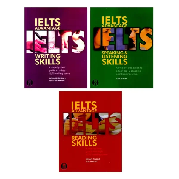 مجموعه 3 جلدی آیلتس ادونتج | کتاب انگلیسی IELTS Advantage