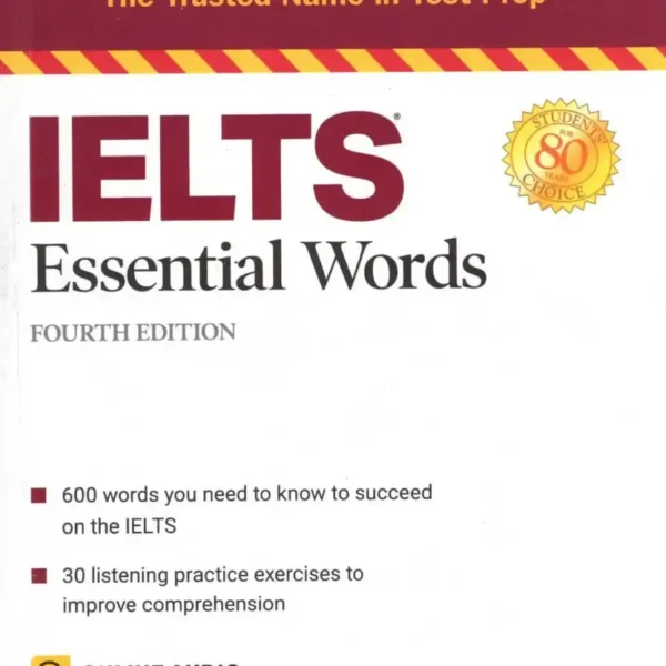 بارونز آیلتس اسنشال وردز | کتاب انگلیسی Barrons IELTS Essential Words 4th Edition