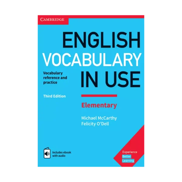 انگلیش وکبیولری این یوز المنتری | کتاب انگلیسی English Vocabulary in Use Elementary 3rd