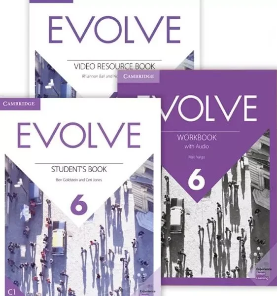 پک کامل کتاب ایوالو 6 + ویدئو | کتاب انگلیسی Evolve 6 pack + video