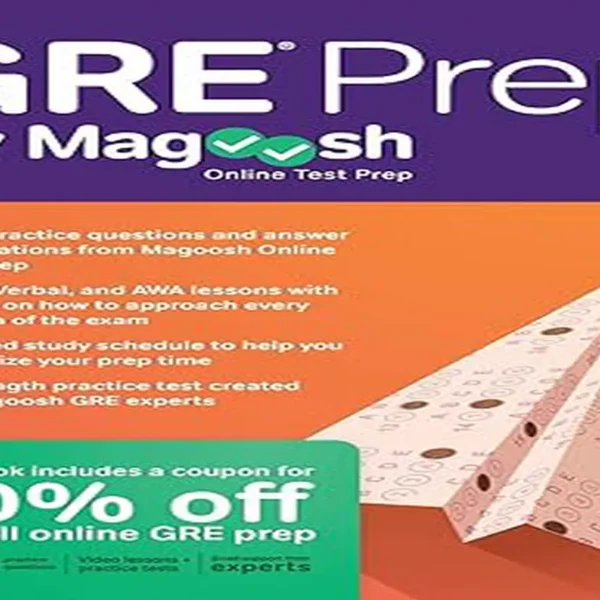 جی آر ای پرپ بای مگوش | کتاب انگلیسی GRE Prep by Magoosh