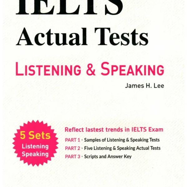 آیلتس اکچوال تست لیسنینگ اند اسپیکینگ | کتاب انگلیسی IELTS Actual Tests Listening and Speaking