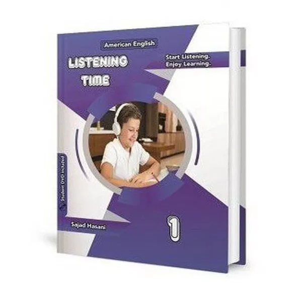  لیسنینگ تایم 1 | کتاب انگلیسی Listening Time 1 اثر سجاد حسنی