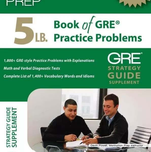 منهتن جی آر ای | کتاب انگلیسی MANHATTAN 5lb GRE