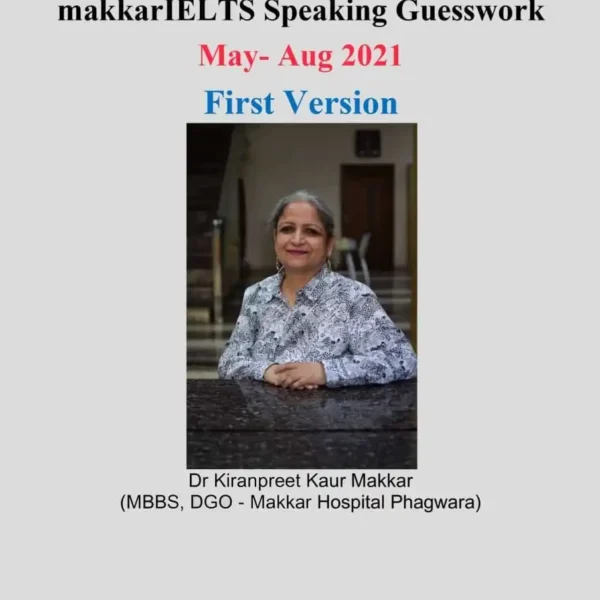 ماکار آیلتس اسپیکینگ | کتاب انگلیسی Makkar IELTS Speaking Guesswork May-Aug 2021
