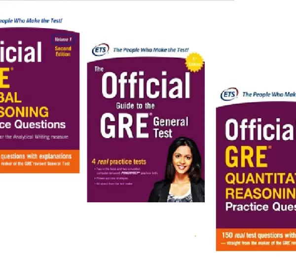 مجموعه 3 جلدی آفیشیال جی آر ای | کتاب انگلیسی Official GRE Super Power Pack