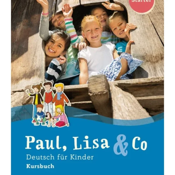 کتاب آلمانی paul lisa & co deutsch fur kinder Starter