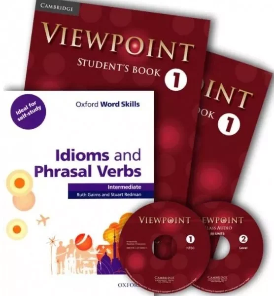 ویوپوینت ۱ ایدیمز اند فریزال وربز اینترمدیت | کتاب انگلیسی ViewPoint 1 Idioms and Phrasal Verbs intermediate