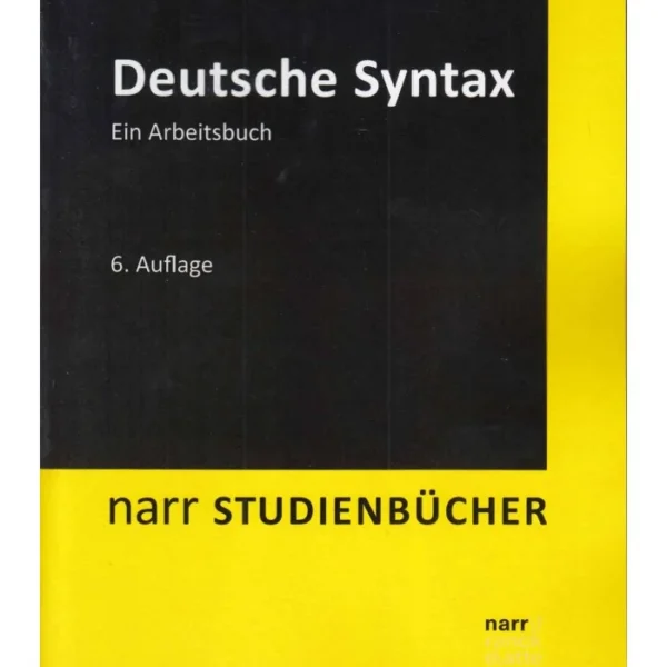 کتاب آلمانی deutsche syntax