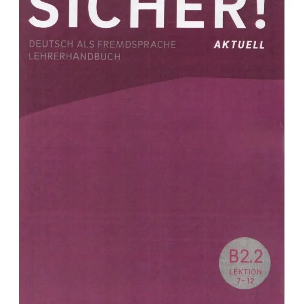 کتاب آلمانی sicher aktuell b2.2