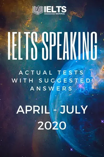 آیلتس اسپیکینگ اکچوال تست | کتاب انگلیسی IELTS Speaking Actual tests April-July 2020