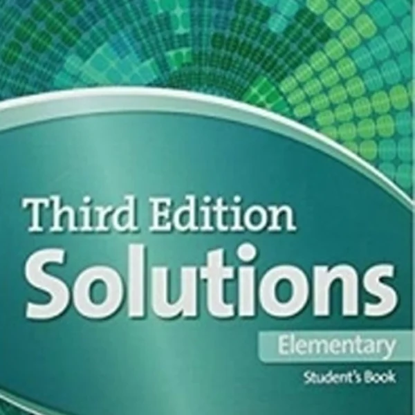 سولوشن المنتری | کتاب انگلیسی Solutions Elementary 3rd Edition