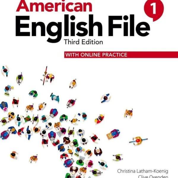 امریکن انگلیش فایل 1 کتاب انگلیسی American English File 1 3rd