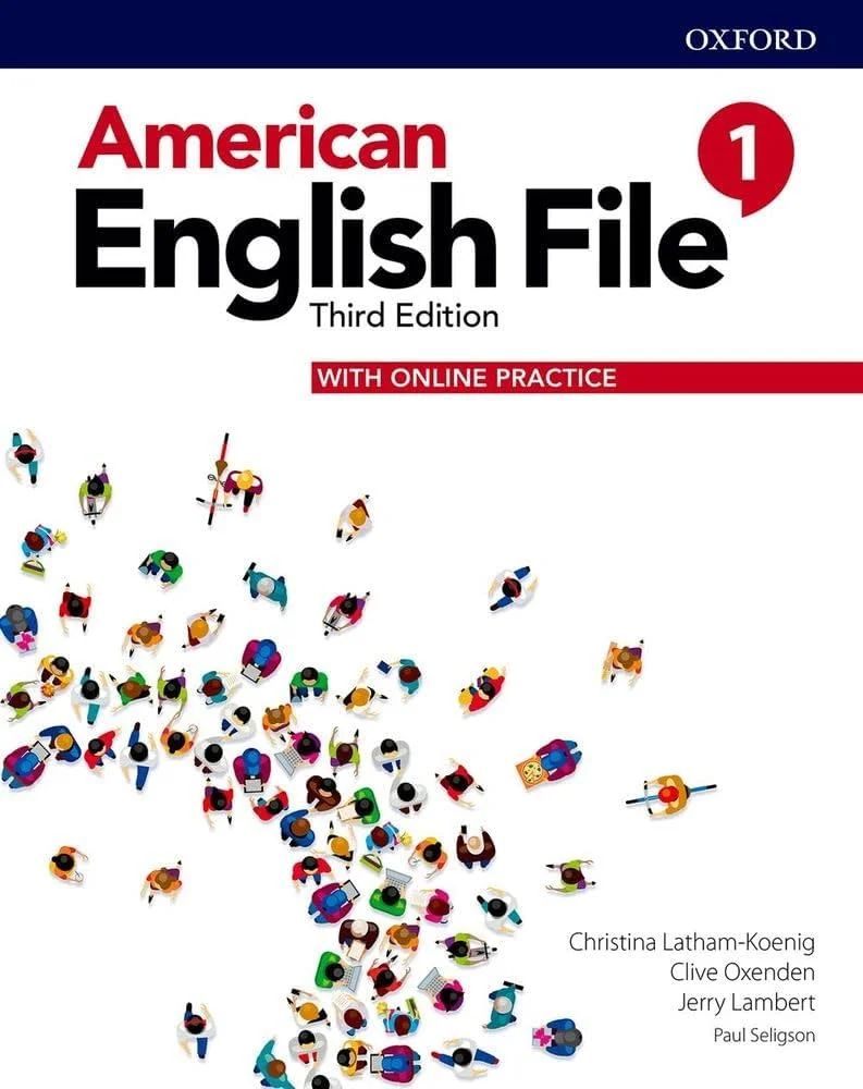 امریکن انگلیش فایل 1 کتاب انگلیسی American English File 1 3rd