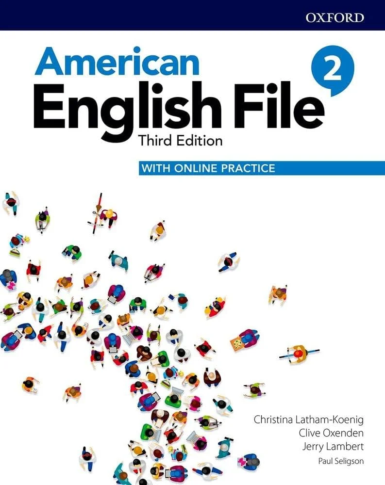 امریکن انگلیش فایل 2 کتاب انگلیسی American English File 2 3nd