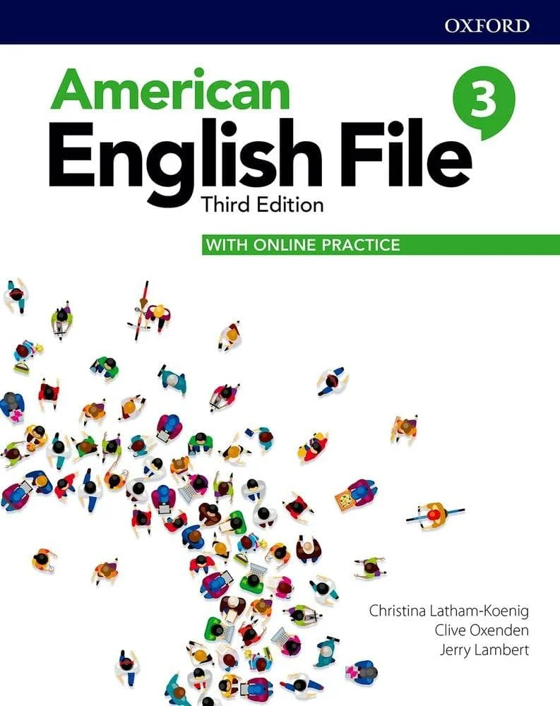 امریکن انگلیش فایل 3 کتاب انگلیسی American English File 3 3rd