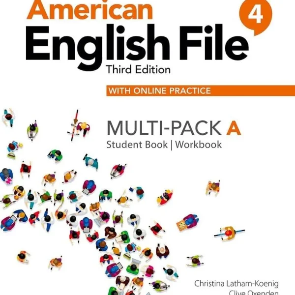 امریکن انگلیش فایل 4 کتاب انگلیسی American English File 4 3rd