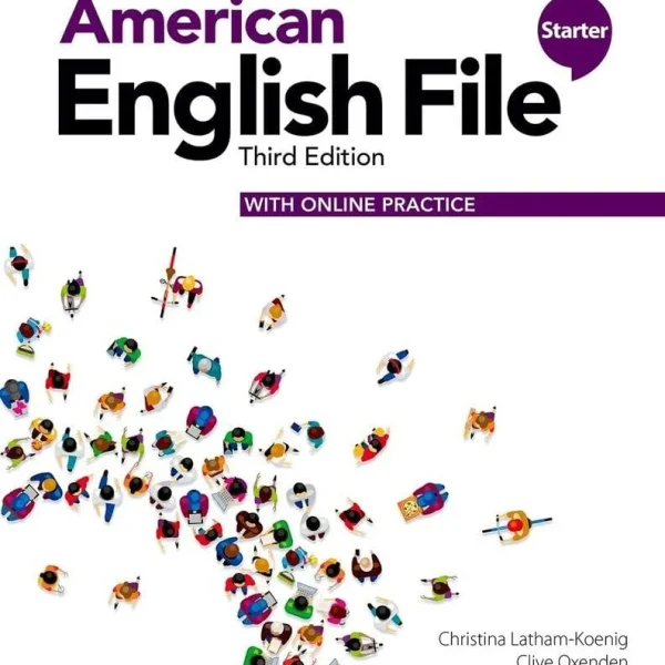 امریکن انگلیش فایل استارتر | کتاب انگلیسی American English File Starter – 3nd ویرایش سوم (سایز رحلی)