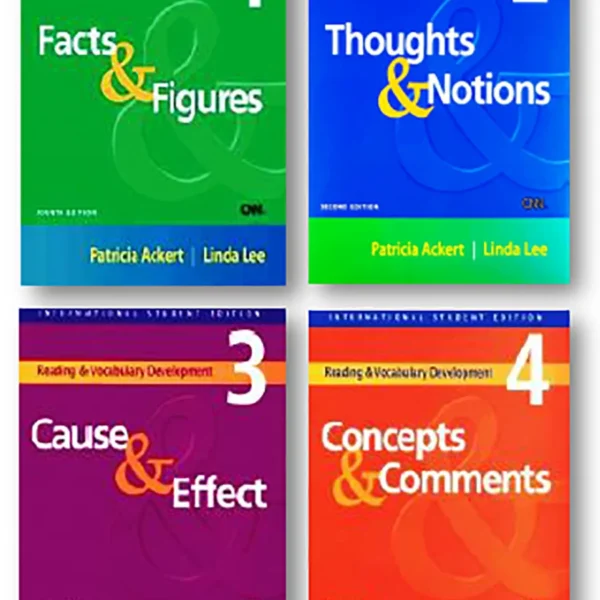 مجموعه 4 جلدی ریدینگ اند وکبیولری دولوپمنت | کتاب انگلیسی Reading and Vocabulary Development