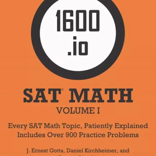 اس ای تی مث اورنج بوک | کتاب انگلیسی SAT Math Orange Book Volume I 1600io
