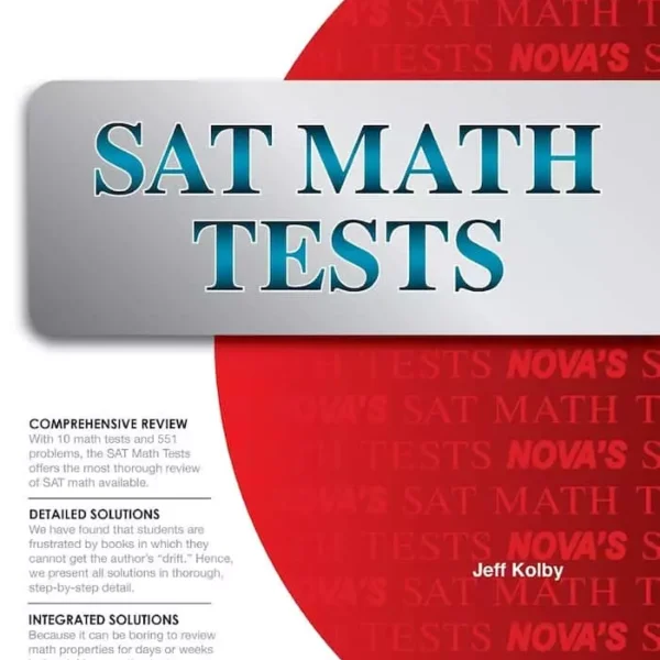 اس ای تی مث تستس | کتاب انگلیسی SAT Math Tests