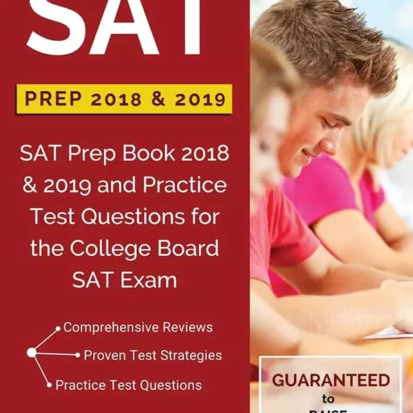 اس ای تی پریپ بوک | کتاب انگلیسی SAT Prep Book 2018 & 2019