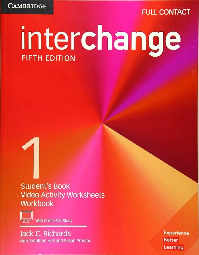 اینترچنج 1 ویرایش پنجم + کتاب کار کتاب انگلیسی Interchange 1 (SB+WB+CD) 5th