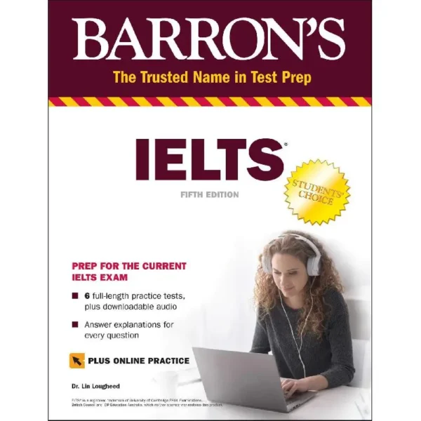 بارونز آیلتس ویرایش پنجم | کتاب انگلیسی Barrons IELTS 5th Edition