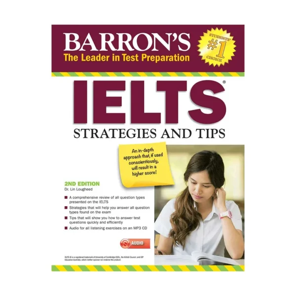 بارونز آیلتس استراتژیز اند تیپس | کتاب انگلیسی Barrons IELTS Strategies and Tips 2nd
