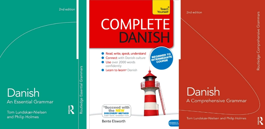 بهترین کتاب های آموزش زبان دانمارکی
