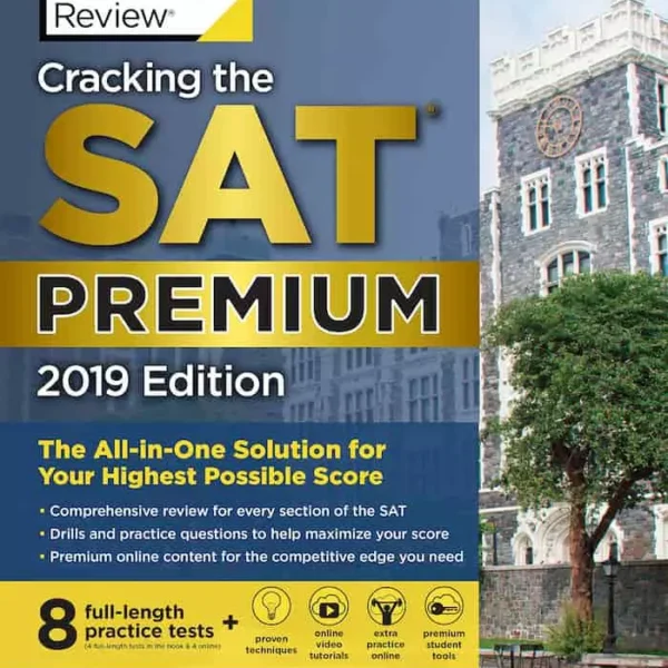 کرکینگ د اس ای تی پریمیوم | کتاب انگلیسی Cracking the SAT Premium