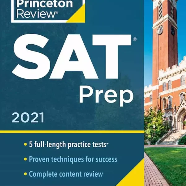 پرینستون ریویو اس ای تی پریپ | کتاب انگلیسی Princeton Review SAT Prep 2021