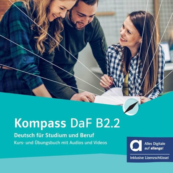 کامپس داف B2.2 کتاب آلمانی Kompass DaF B2.2