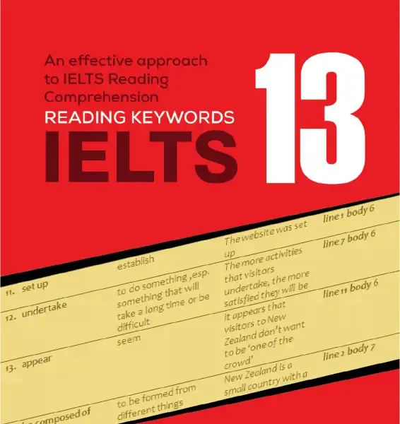 ریدینگ کی وردز آیلتس | کتاب انگلیسی Reading Keywords IELTS 13