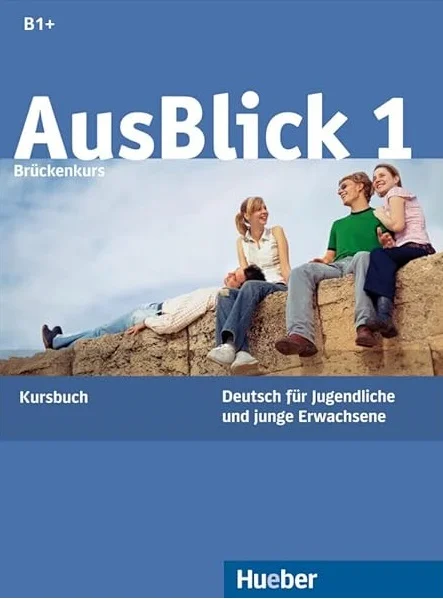 آوسبلیک 1 کتاب آلمانی AusBlick 1 Kursbuch+Arbeitsbuch