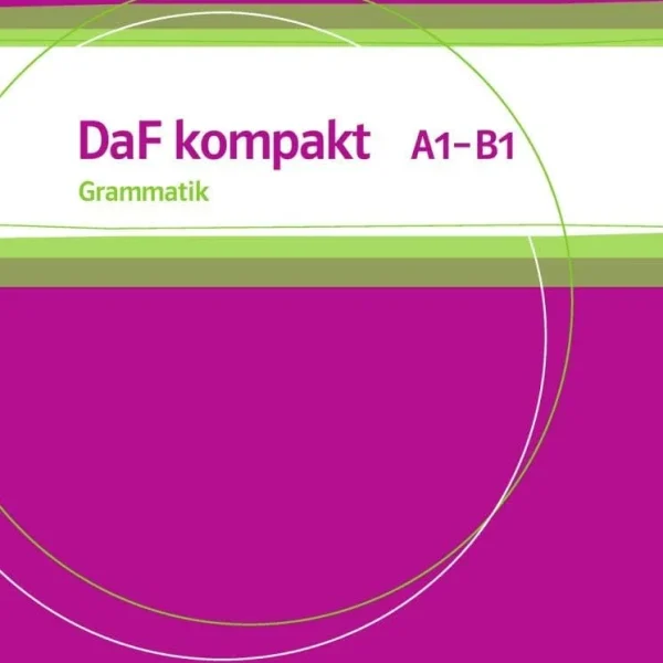 داف کامپکت گراماتیک کتاب آلمانی DaF kompakt A1-B1 Grammatik