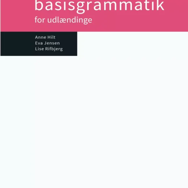 دنسک بیسیس گراماتیک کتاب گرامر دانمارکی Dansk basisgrammatik