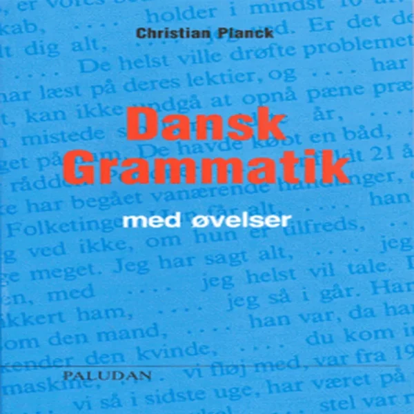 دنسک گراماتیک کتاب دانمارکی Dansk grammatik med øvelser
