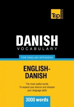دنیش وکبیولری فور انگلیش کتاب دانمارکی Danish vocabulary for English speakers 3000 words