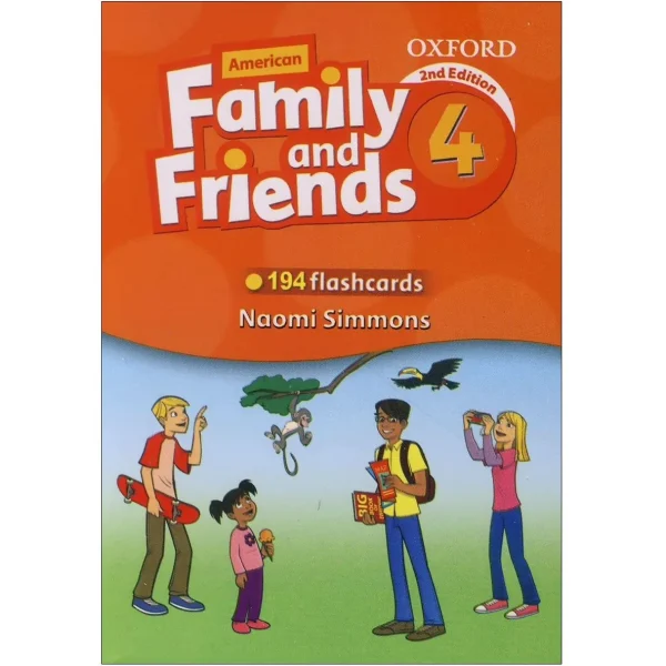 فلش کارت امریکن فمیلی اند فرندز 4 فلش کارت انگلیسی american family and friends flashcards 4